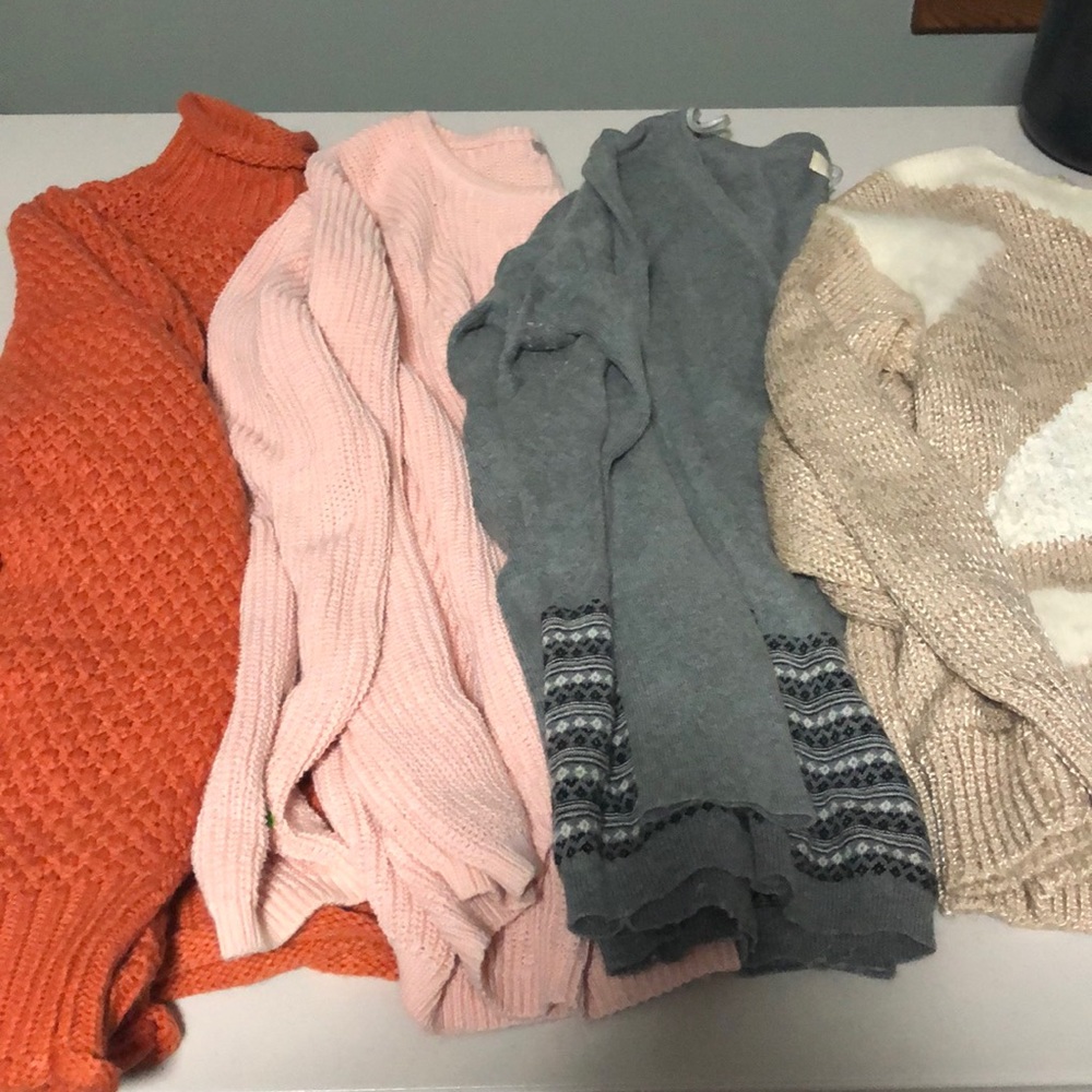 Size Small Sweater Bundle